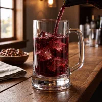 لیوان شیک بزرگ شیشه ای  500 میل