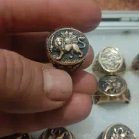 انگشتر های طلا روسی تاج شیروخورشید بینظیر وشیک|بدلیجات|تهران, زهتابی|دیوار