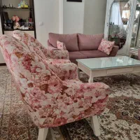 مبلمان ۷نفره میزناهارخوری ۶نفره ویترین|مبلمان خانگی و میز عسلی|تهران, بوستان چیتگر|دیوار