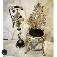 تلفن کنار سالنی تمام برنز|صنایع دستی و سایر لوازم تزئینی|قم, شهرک توانیر|دیوار