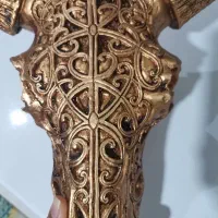 دیوار کوب شاخ|مجسمه، تندیس، ماکت|نیشابور, مدرس|دیوار