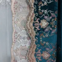 پرده کامل و کتیبه و میز غذا خوری ۴ نفره.جم|میز و صندلی غذاخوری|جم, |دیوار