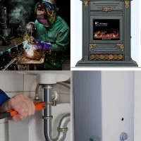 تعمیرات نصب آبگرمکن بخاری لوله کشی جوشکاری و غیر..