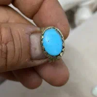 انگشتر فیروزه نیشابور صفوی پاک زمرد افغان کهنه