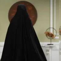 چادر مشکی ساده سنتی