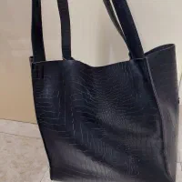 کیف زنانه چرم خالص به رنگ مشکی