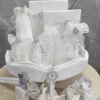 ست های بله برون طبق باکس گیفت جا حلقه