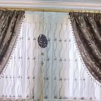 پرده حریر|پرده، رانر، رومیزی|کرج, مصباح|دیوار