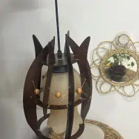 لوستر چوبی