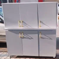 کابینت زمینی و دیواری یک متر نیم