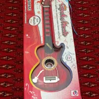 گیتار طرح چوب وسیعی سالم|گیتار، بیس، امپلیفایر|گرگان, |دیوار