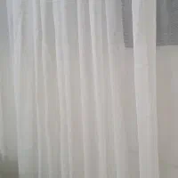 پرده حریر در حد نو