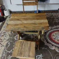 میز غذای خوری سنتی چوبی