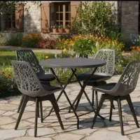 میز و صندلی ناهارخوری پلاستیکی کفی پارچه ای|میز و صندلی غذاخوری|تهران, سلسبیل شمالی|دیوار