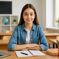 منشی خانم کار در موسسه آموزشی