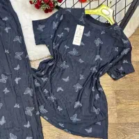 ست تیشرت و شلوار پروانه ای زاپدار نگینی|لباس|خرمآباد, |دیوار