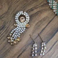 ست ونیم ست گردنی وگوشواره|جواهرات|همدان, |دیوار