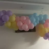 ریسه بادکنک آماده