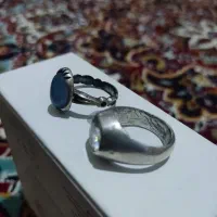 انگشتر نقره رکاب دست ساز