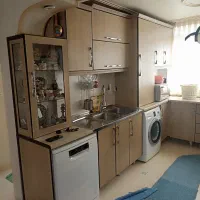 کابینت ام دی اف ترک سالم با سینک وهود|آب‌چکان و نظم‌دهنده ظروف|تهران, وحیدیه|دیوار