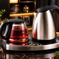 فروش چای‌ساز + گیرنده دیجیتال تلویزیون + ترازو