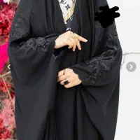 دوعددچادرمجلسی مشکی گلدوزی جواهردوزی،عبایی،چادرعرب