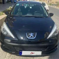 پژو ۲۰۷ اتومات مدل ۱۳۹۶ بی‌رنگ سالم