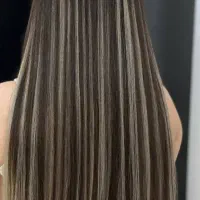 اکستنشن مو طبیعی و نیمه طبیعی