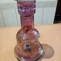 قلیان قدیمی شاهی آب طلا کاری شده