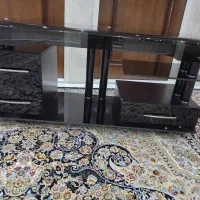 میز تلوزیون شیشه ای