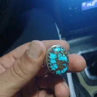 انگشترنقره فیروزه اصلی