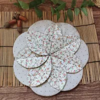 سرویس آشپزخانه آماده ی فروش با پارچه کتان نخ ترک|سفره، حوله، دستمال آشپزخانه|قیدار, |دیوار