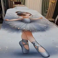 دو تا پنل پرده پانچ کاملا نو