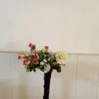 گلدان با گل|گل مصنوعی|اردکان, |دیوار