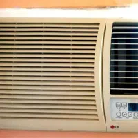 کولر پنجره ای اصل ،ال جی،کنترل دار