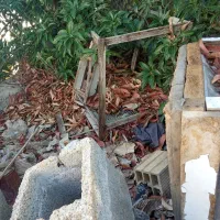 یک قفس چوبی بزرگ سالم چندتاجفکن بایددستی|لوازم جانبی حیوانات|بندرعباس, |دیوار