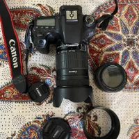 دوربین کانن D60 در حد نو