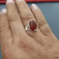انگشتر مردانه نقره