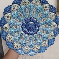 بشقاب بزرگ  میناکاری فقط یک ملیون