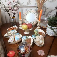 ست هفت سین سرامیک|صنایع دستی و سایر لوازم تزئینی|شاهین‌شهر, طالقانی|دیوار
