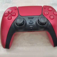 دسته ps5 نو قرمز متالیک