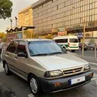 پراید مدل ۸۷ بی رنگ خشک