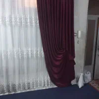 پرده دستک مخمل کوبیده سه متر در ۲متر ونیم