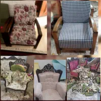 تعمیرات مبل استیل راحتی،لمسه کاری،دوخت تعویض تشک