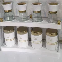 سرویس جا ادویه نو برند شفق|ظروف نگهدارنده، پلاستیکی، یکبارمصرف|دزفول, |دیوار