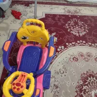ماشین کودک سالم فقط موزیکالش خرابه|اسباب‌بازی بچه|اهواز, شهرک رزمندگان|دیوار