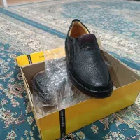 کفش مردانه چرم طبیعی و کفش ایمنی چرم طبیعی