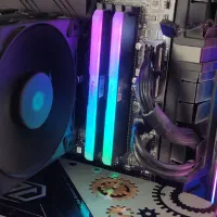 سیپیو 12400f مادربورد z690 رم 16gb 3000 ddr4