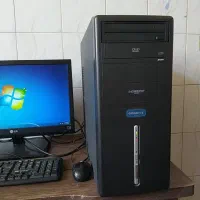 کامپیوتر کامل دو هسته آماده استفاده