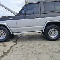 پاترول دو در مشکی نقره ای مدل ۷۷